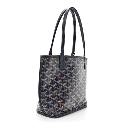 Goyard Goyardine Reversible Mini Anjou Navy 4 of 16