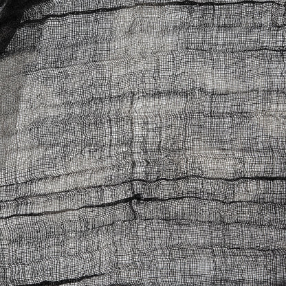 Louis Vuitton Cashmere Silk Leopard Stole Black 6 of 7