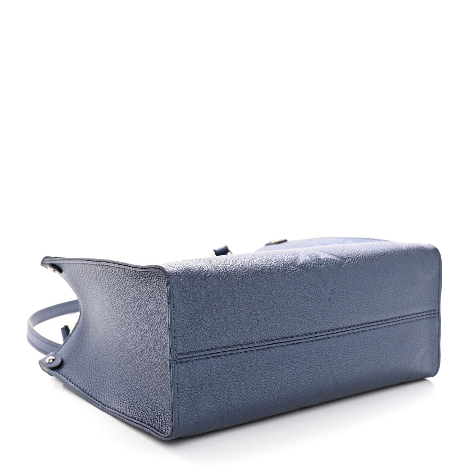 Louis Vuitton Metallic Empreinte Monogram Giant Onthego PM Navy Nacre 4 of 9