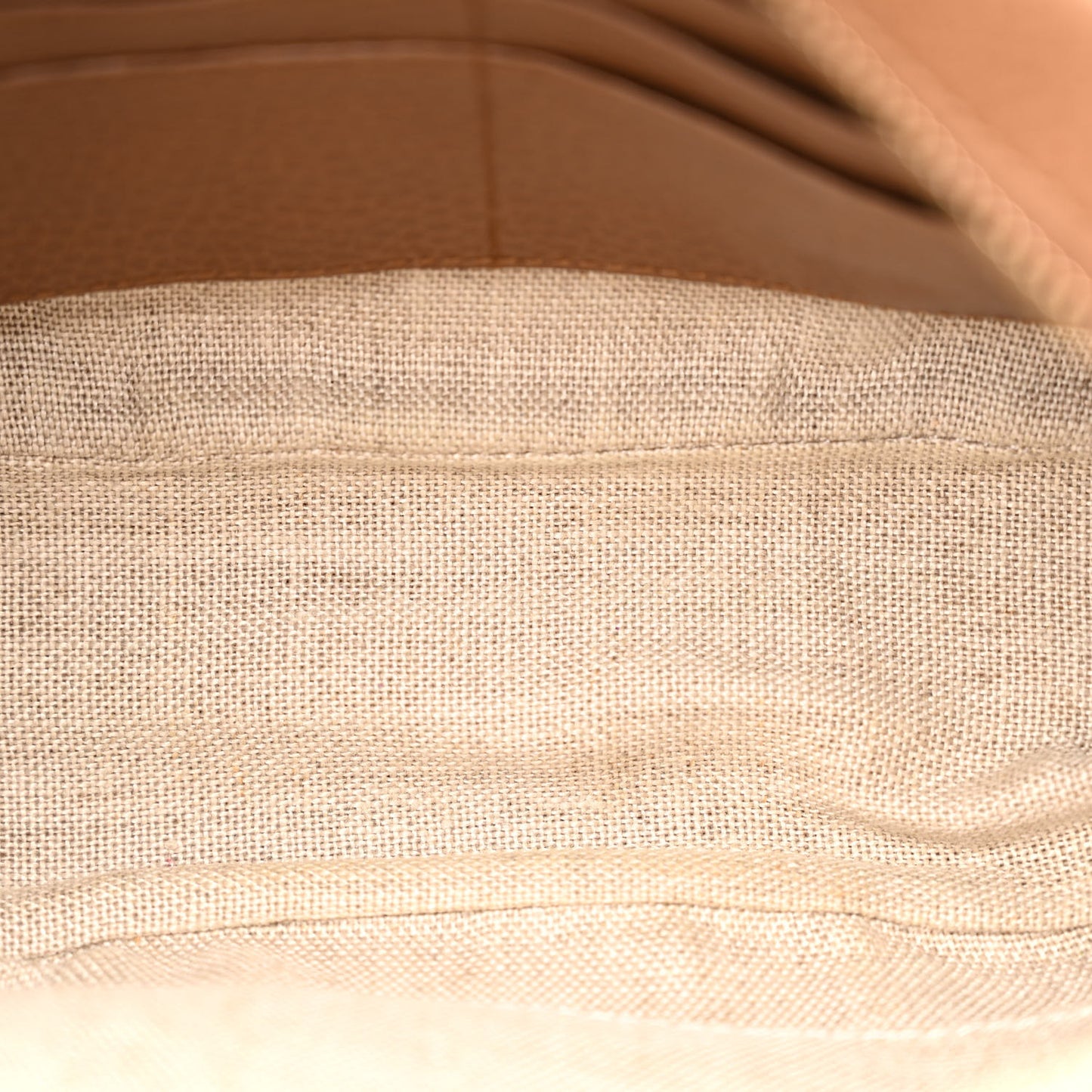 Monogram Mini Bree Messenger Bag Beige Tabacco