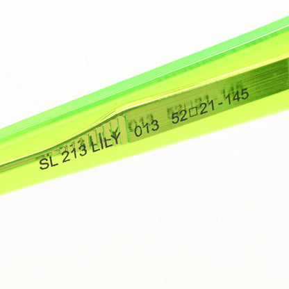 Saint Laurent Acetate Lily Sunglasses SL213 Green 7 of 7