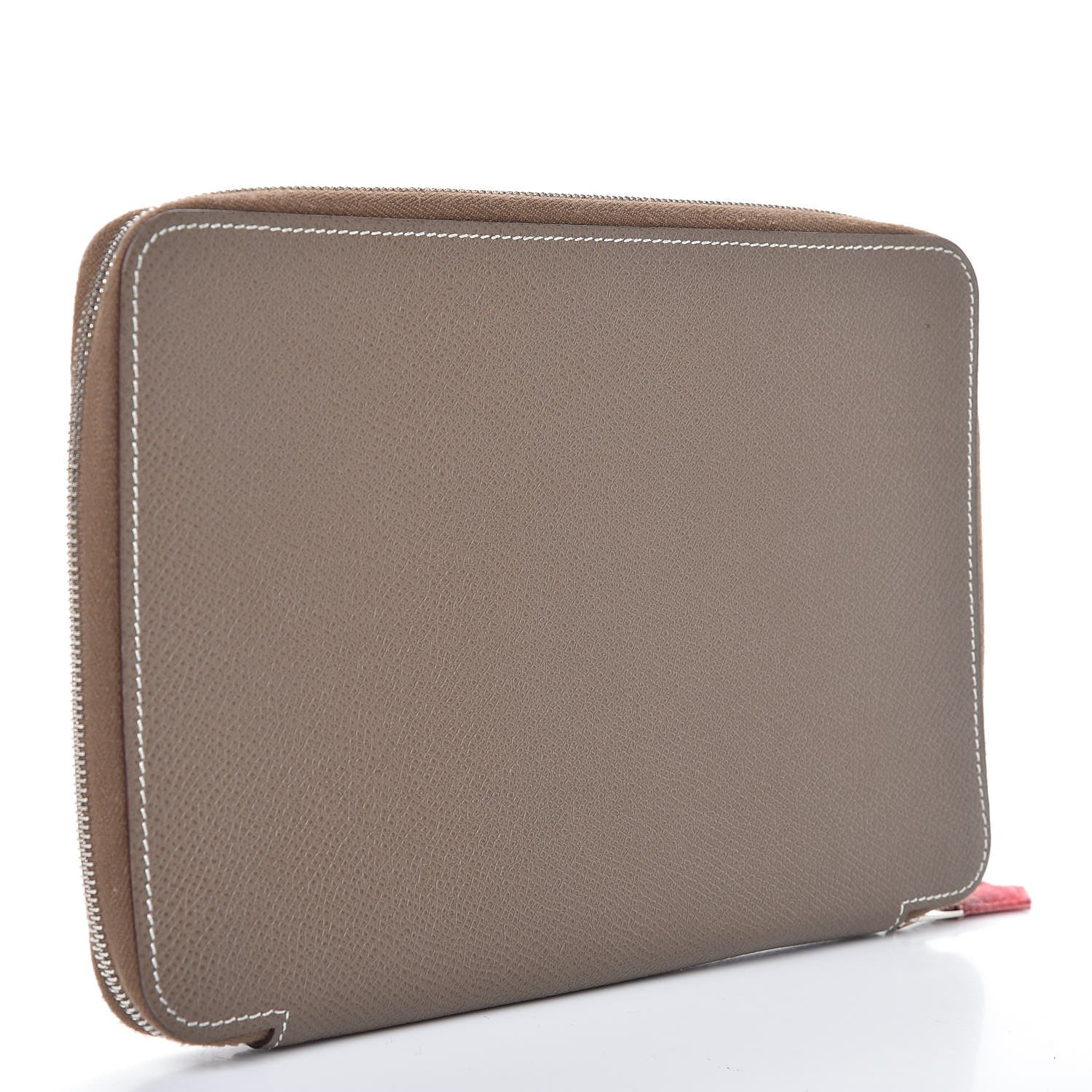 Hermes Epsom Silkydaily Globe Trotter Agenda Etoupe 3 of 7