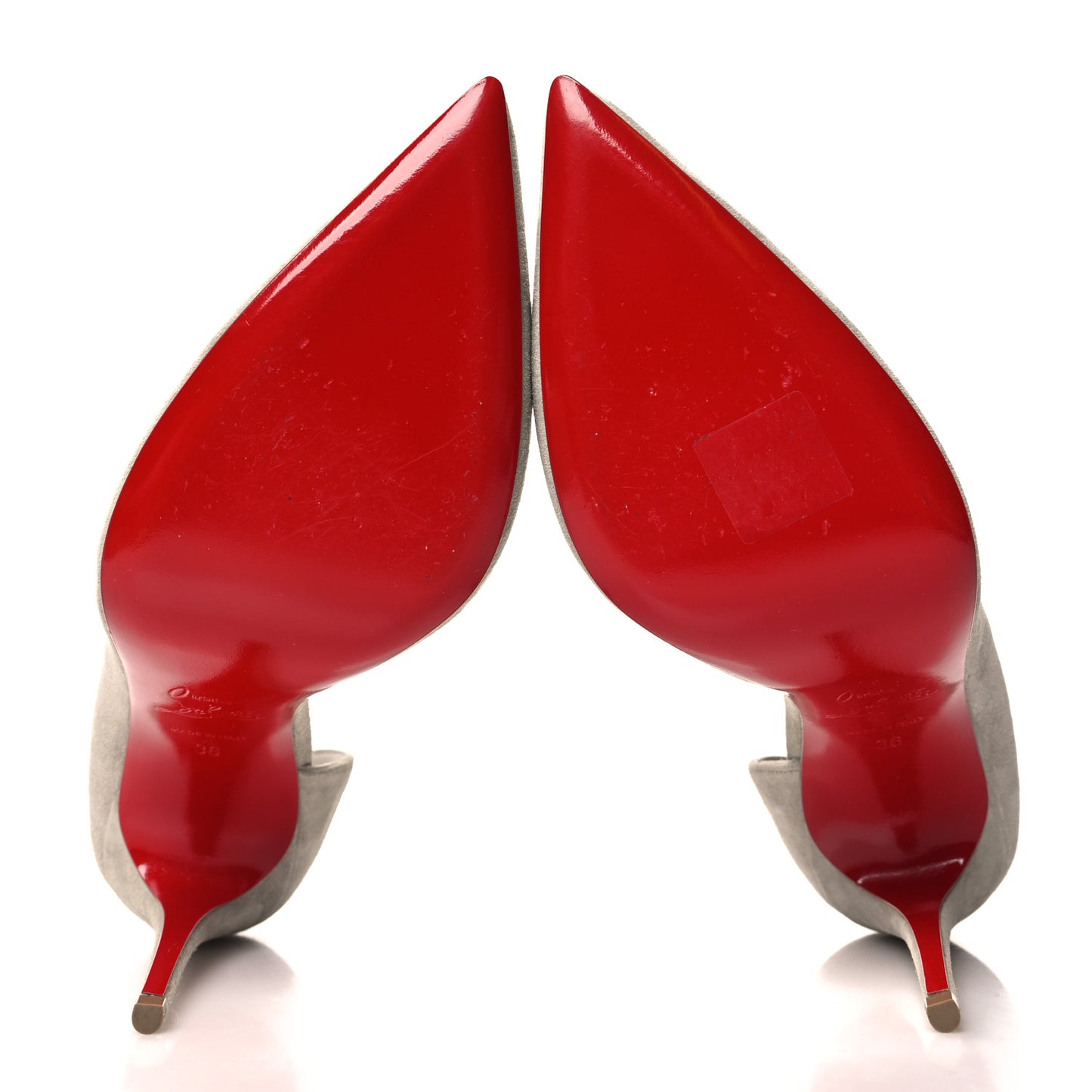 Veau Velour Iriza 100 Pumps 36 Goose