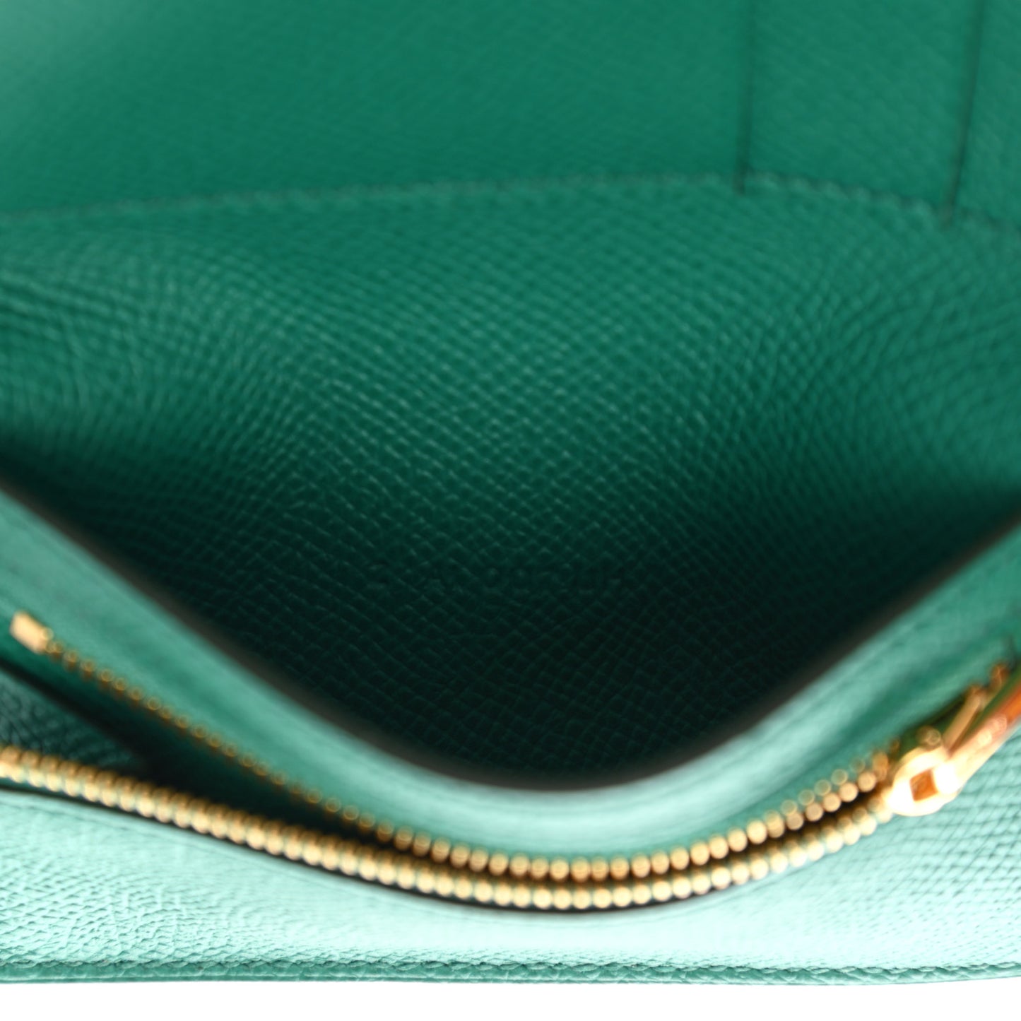Epsom Tri-Fold Compact Bearn Wallet Vert Jade