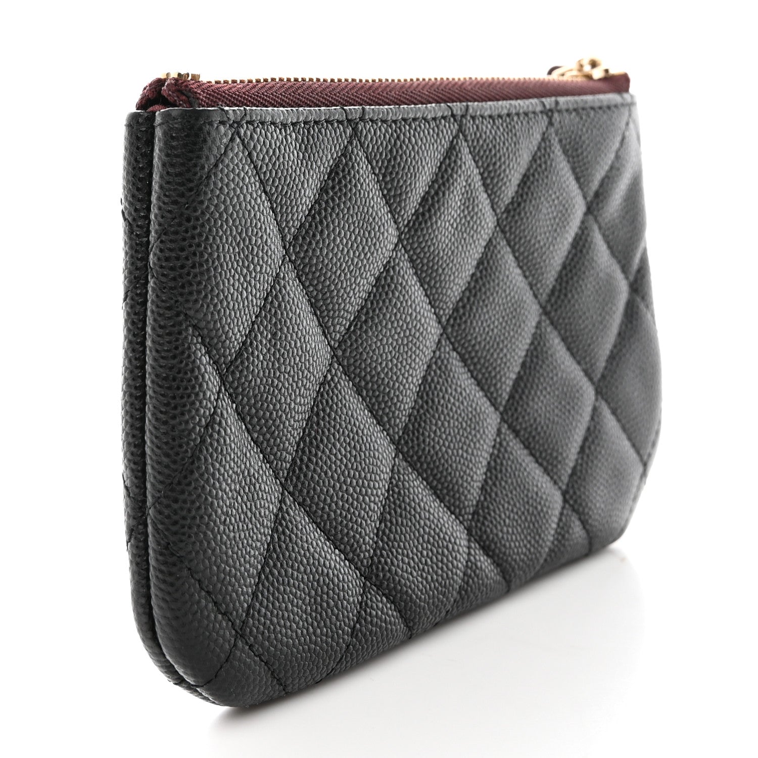 Chanel Caviar Quilted Small Pouch Black 3 of 8