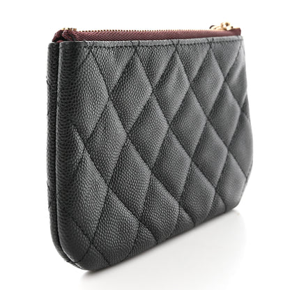 Chanel Caviar Quilted Small Pouch Black 3 of 8