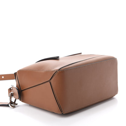 Loewe Calfskin Small Puzzle Bag Tan 4 of 9