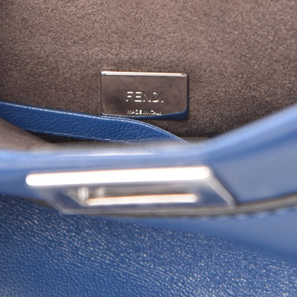 Fendi Shiny Nappa Micro Peekaboo Iconic Satchel Iris 7 of 7