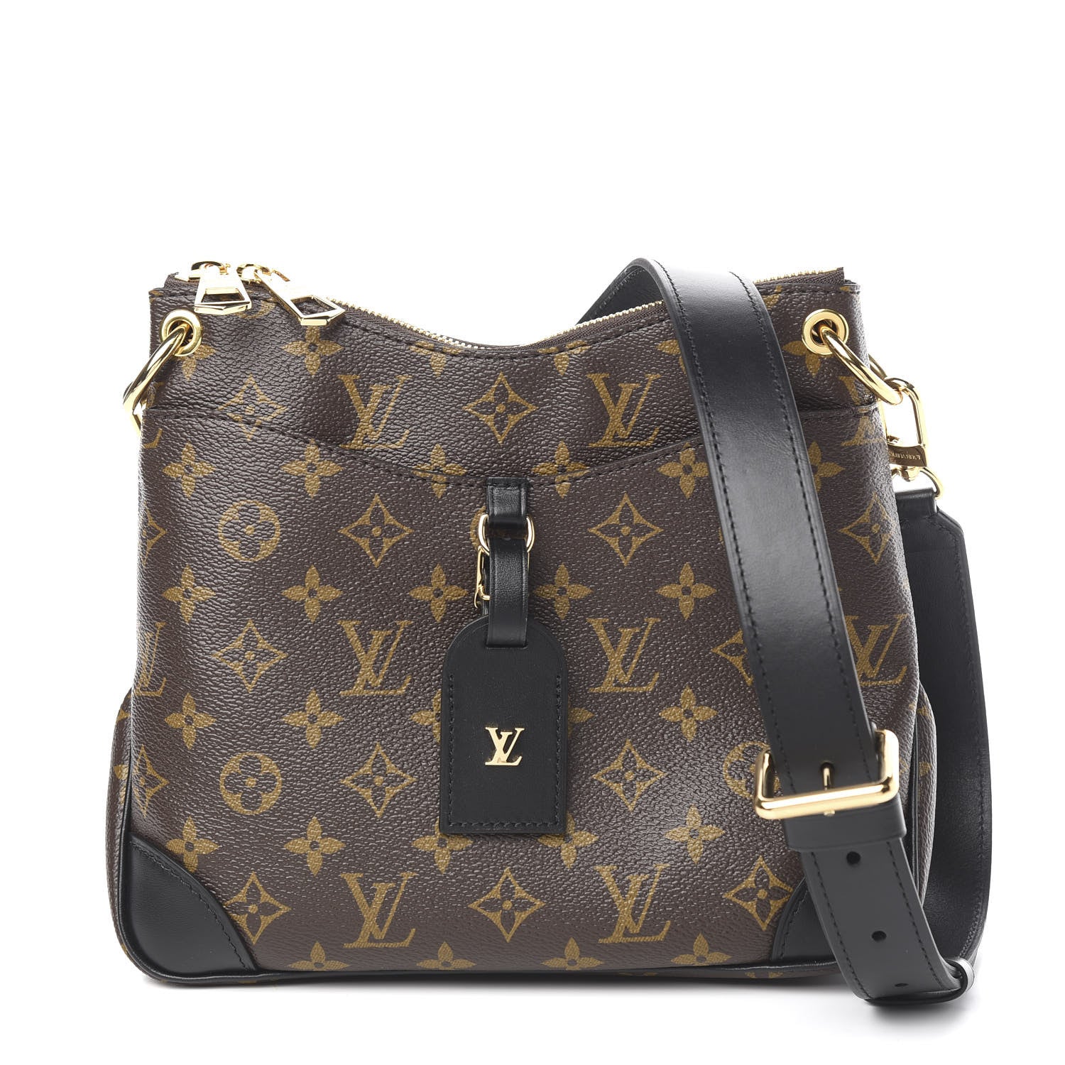 Louis Vuitton Monogram Odeon PM Black 1 of 9