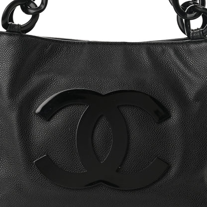 Chanel Caviar Bekko Chain Tote Black 8 of 13