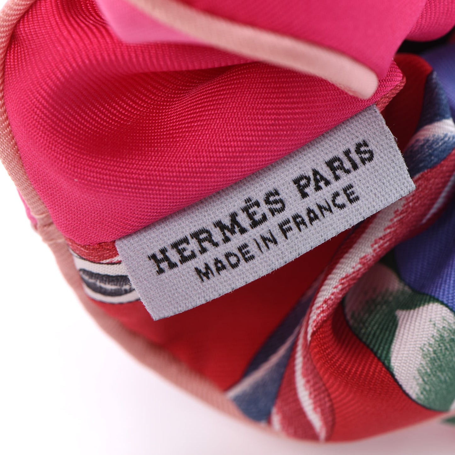 Silk Patchwork Claudia Scrunchie Multicolore