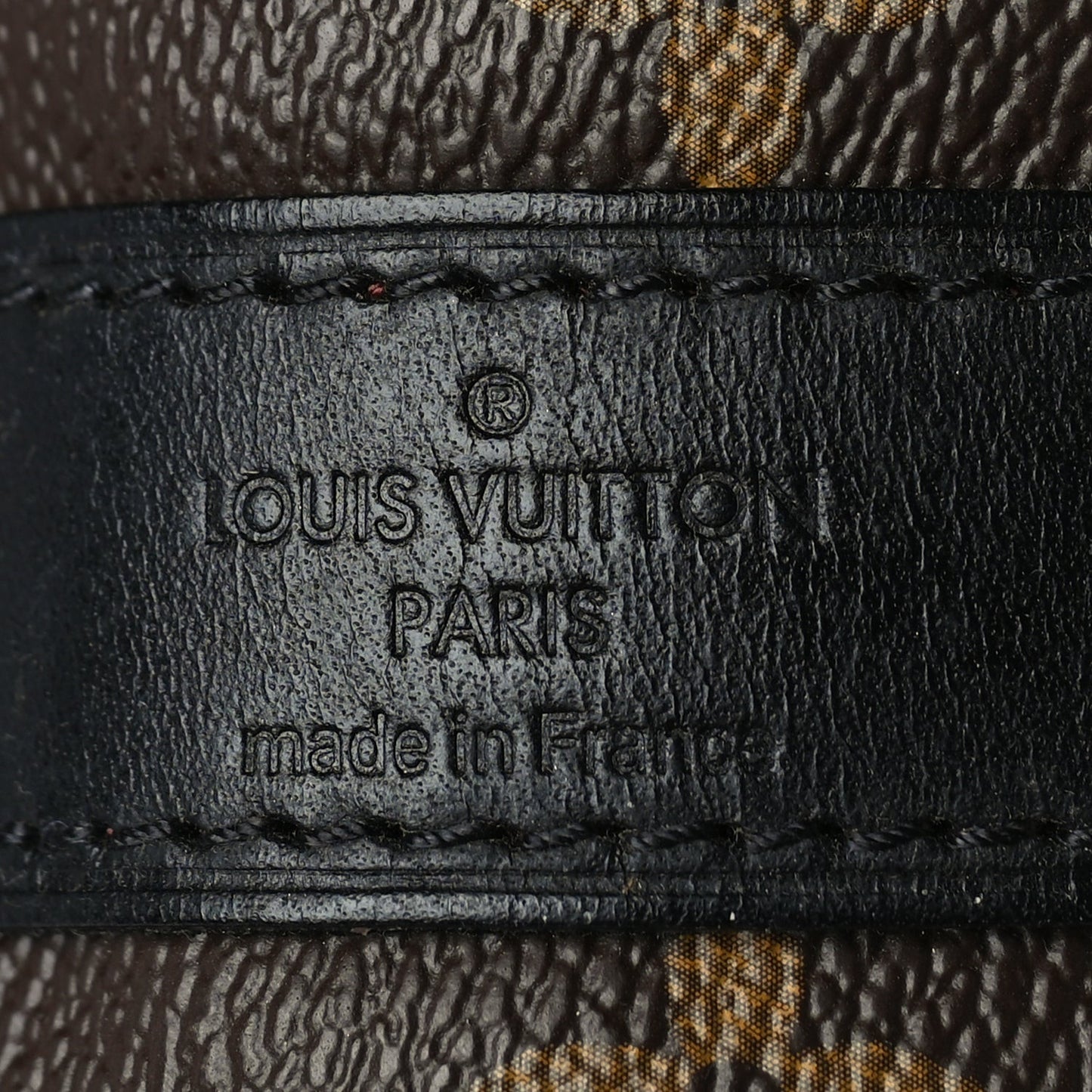Monogram Macassar Keepall Bandouliere 45 Black