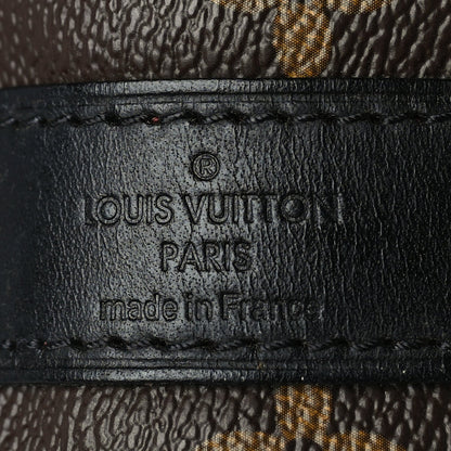 Louis Vuitton Monogram Macassar Keepall Bandouliere 45 Black 6 of 9