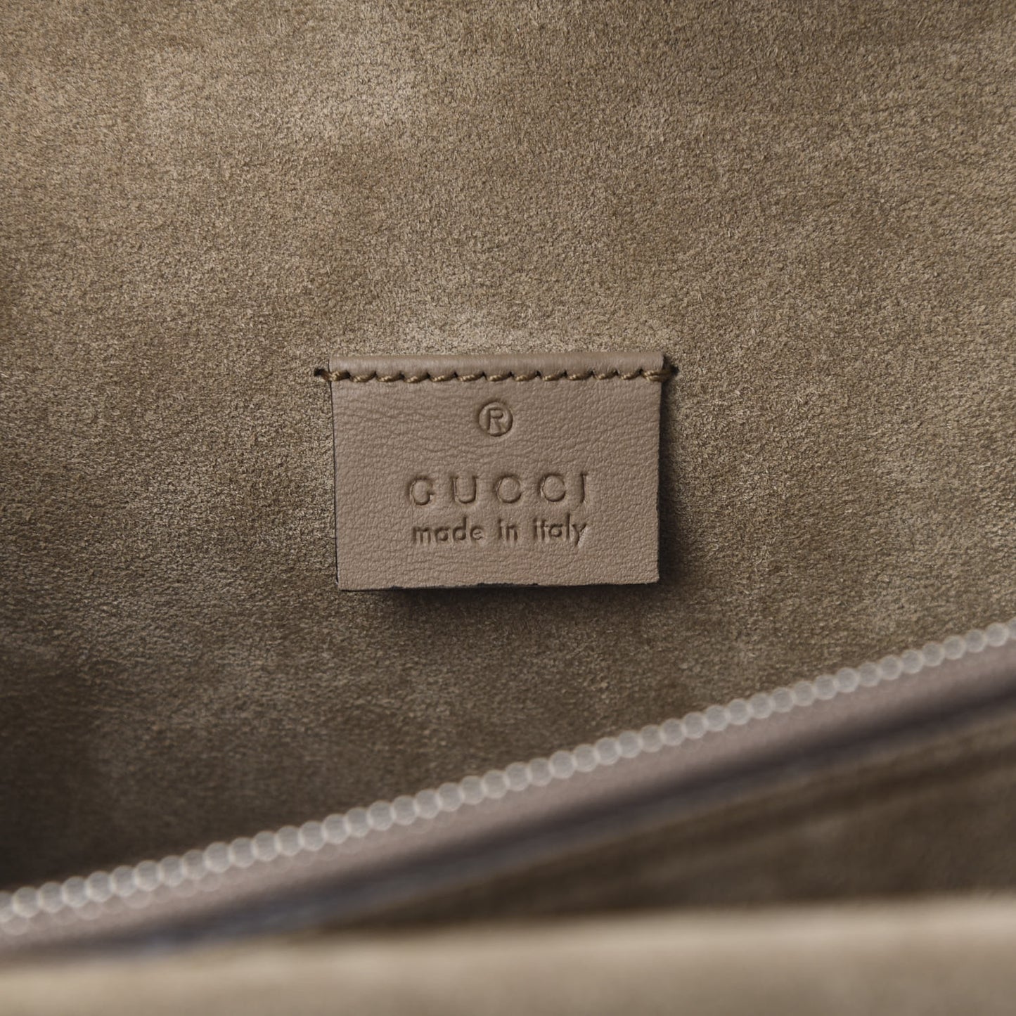 GG Supreme Monogram Medium Dionysus Shoulder Bag Taupe