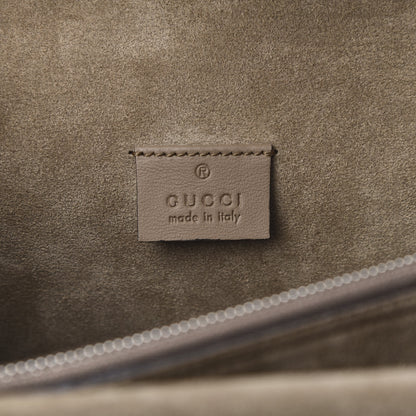 Gucci GG Supreme Monogram Medium Dionysus Shoulder Bag Taupe 6 of 11