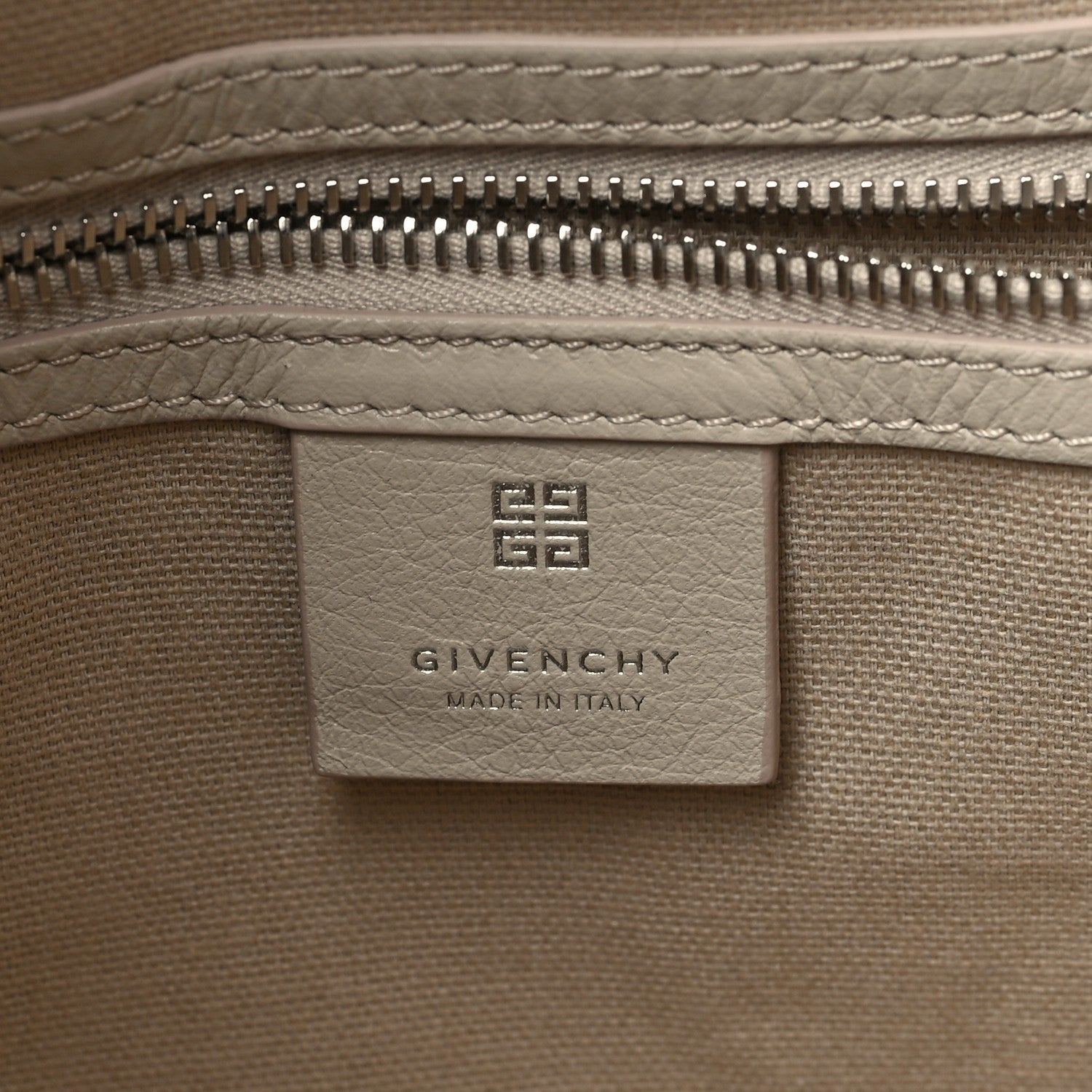 Givenchy Tumbled Calfskin Medium Voyou Bag Natural Beige 7 of 7