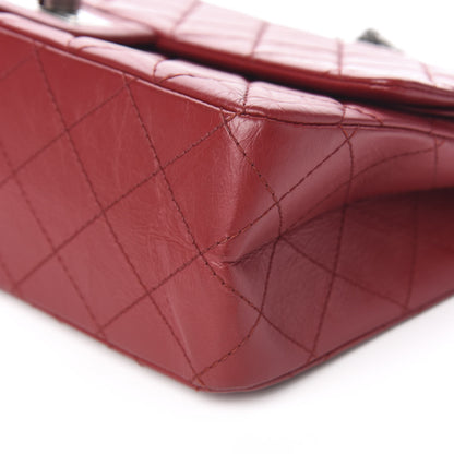 Chanel Aged Calfskin Quilted 2.55 Reissue 227 Flap Red 8 of 10