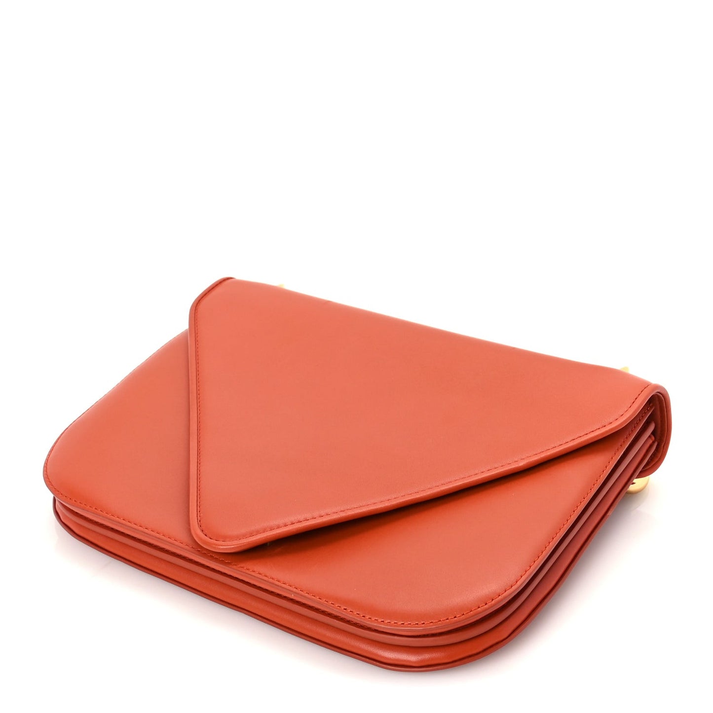 Calfskin Mount Envelope Bag Maple