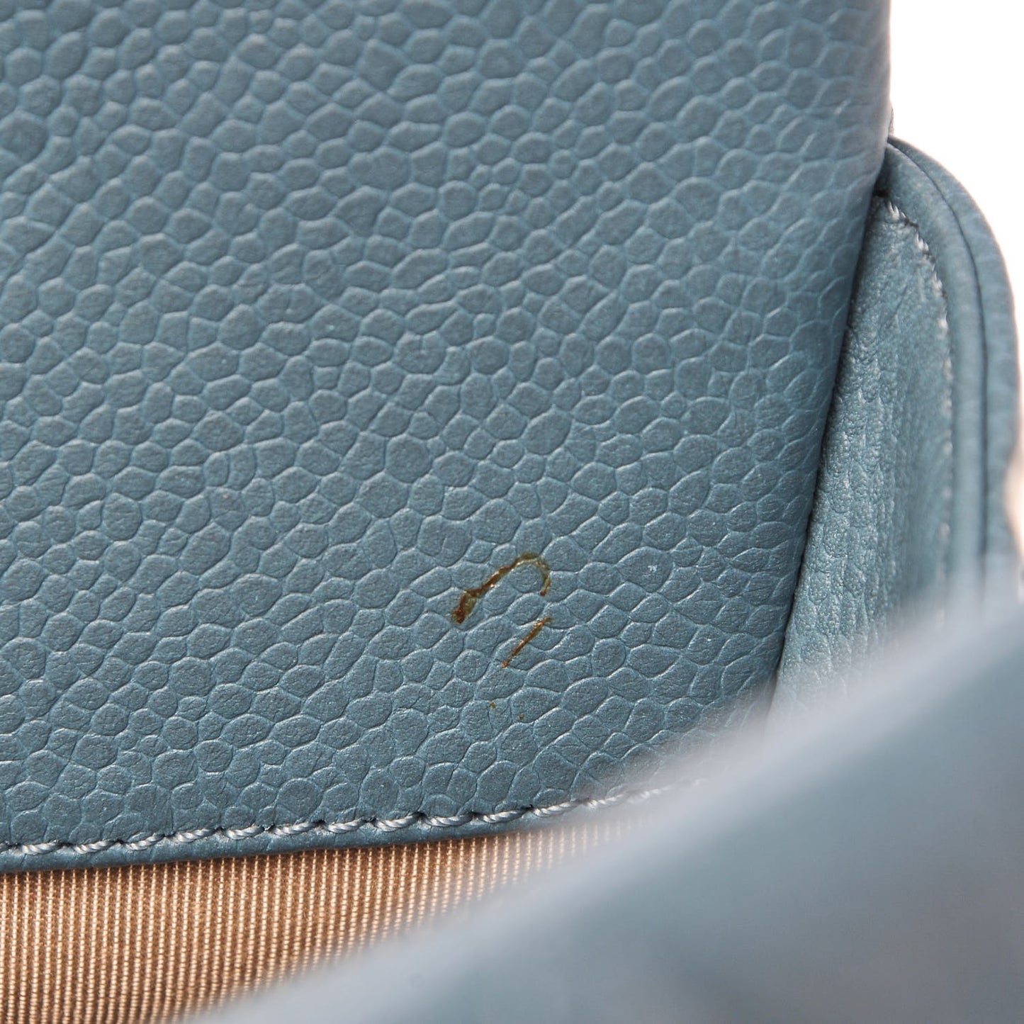 Caviar Quilted Timeless CC Tote Blue