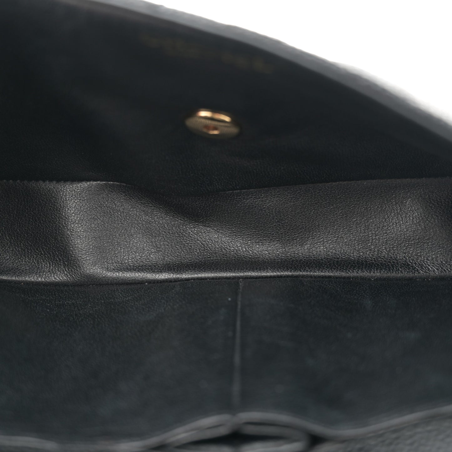 Caviar Quilted East West Flap Black