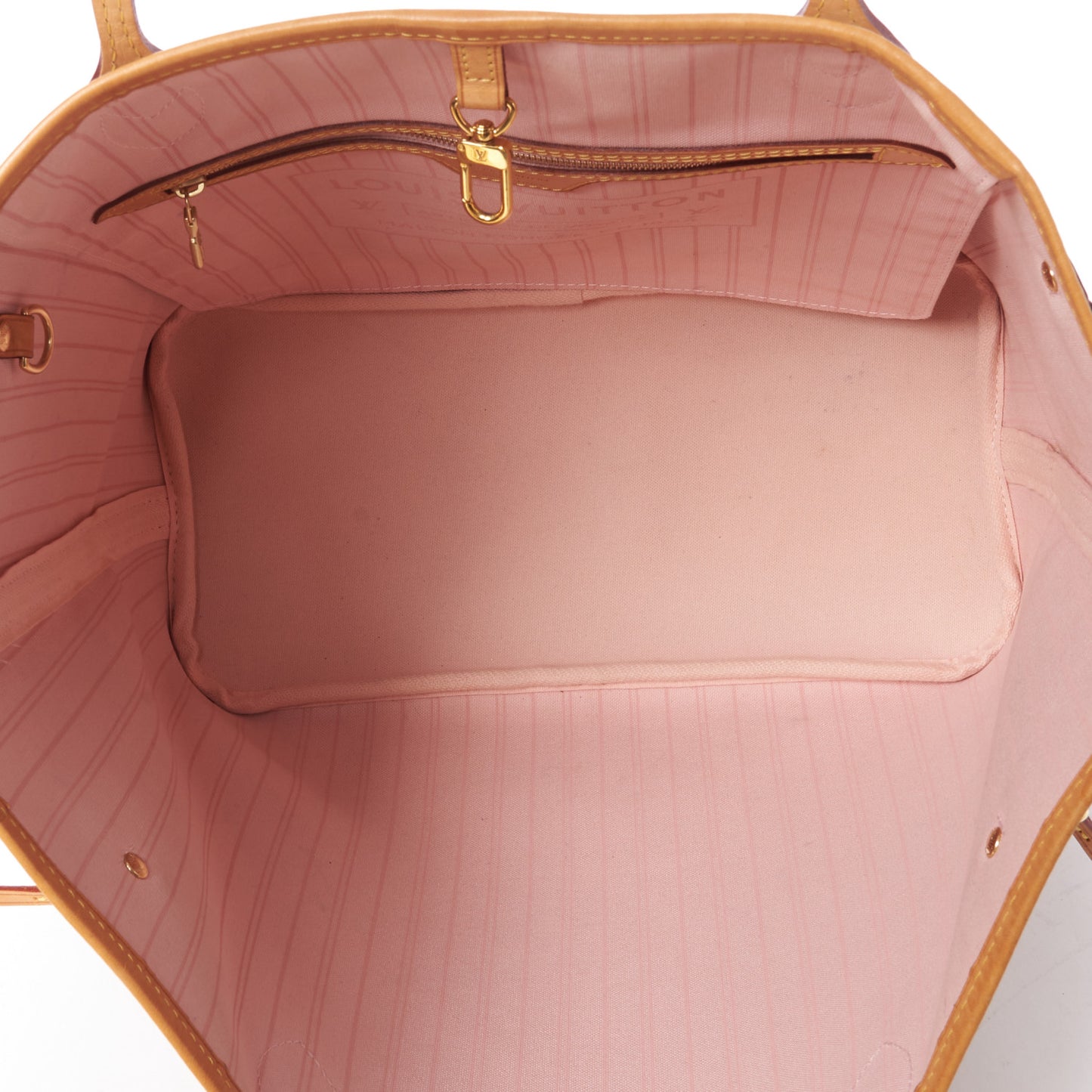 Damier Azur Neo Neverfull MM Rose Ballerine
