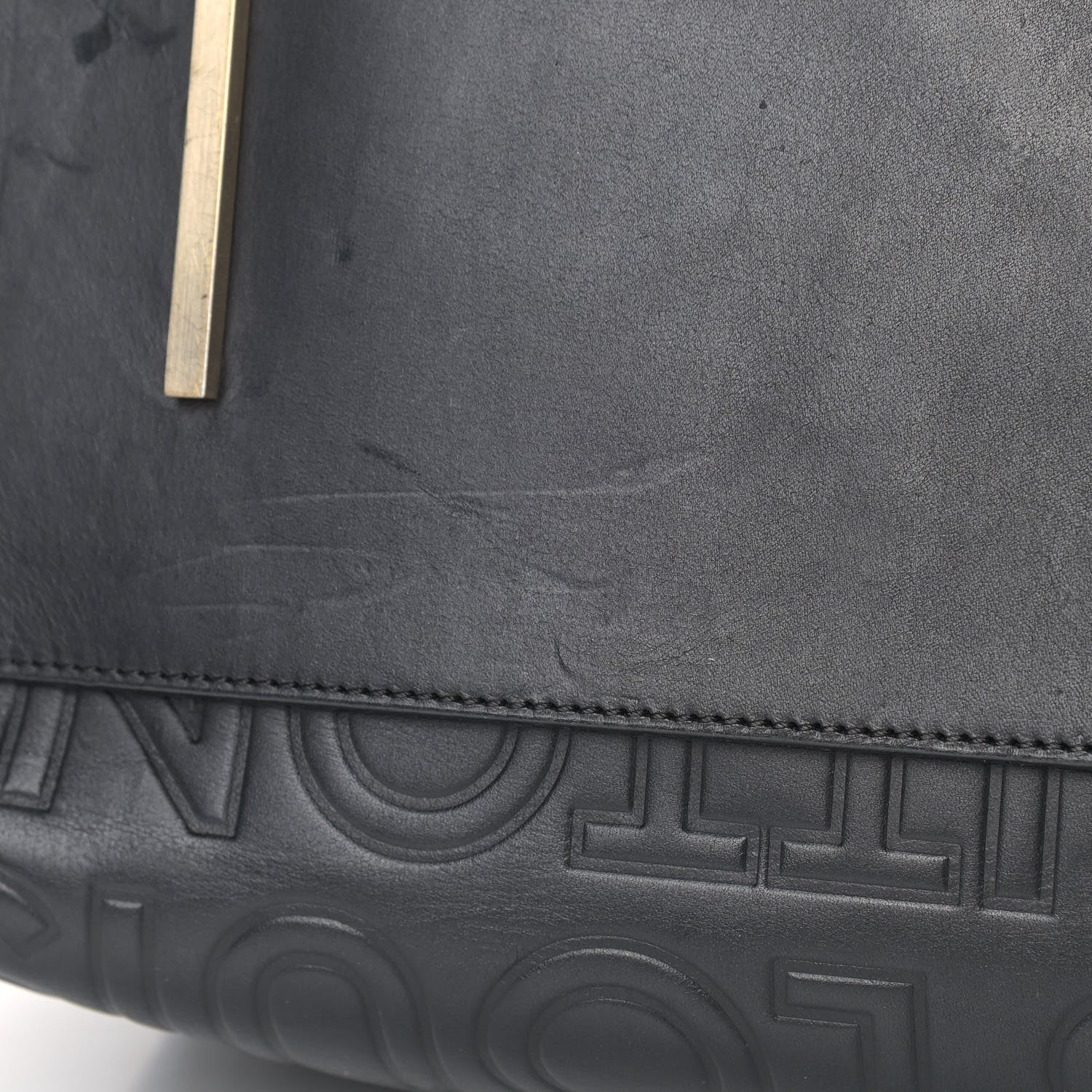 Louis Vuitton Calfskin Embossed Speedy Cube 30 Black 11 of 12