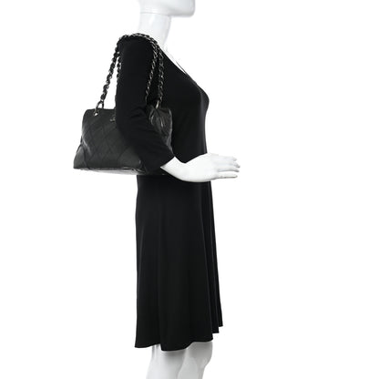 Chanel Distressed Caviar Outdoor Ligne Tote Black 2 of 11