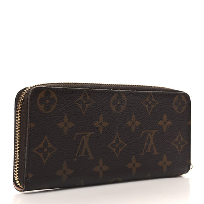 Louis Vuitton Monogram Clemence Wallet Rose Ballerine 3 of 7