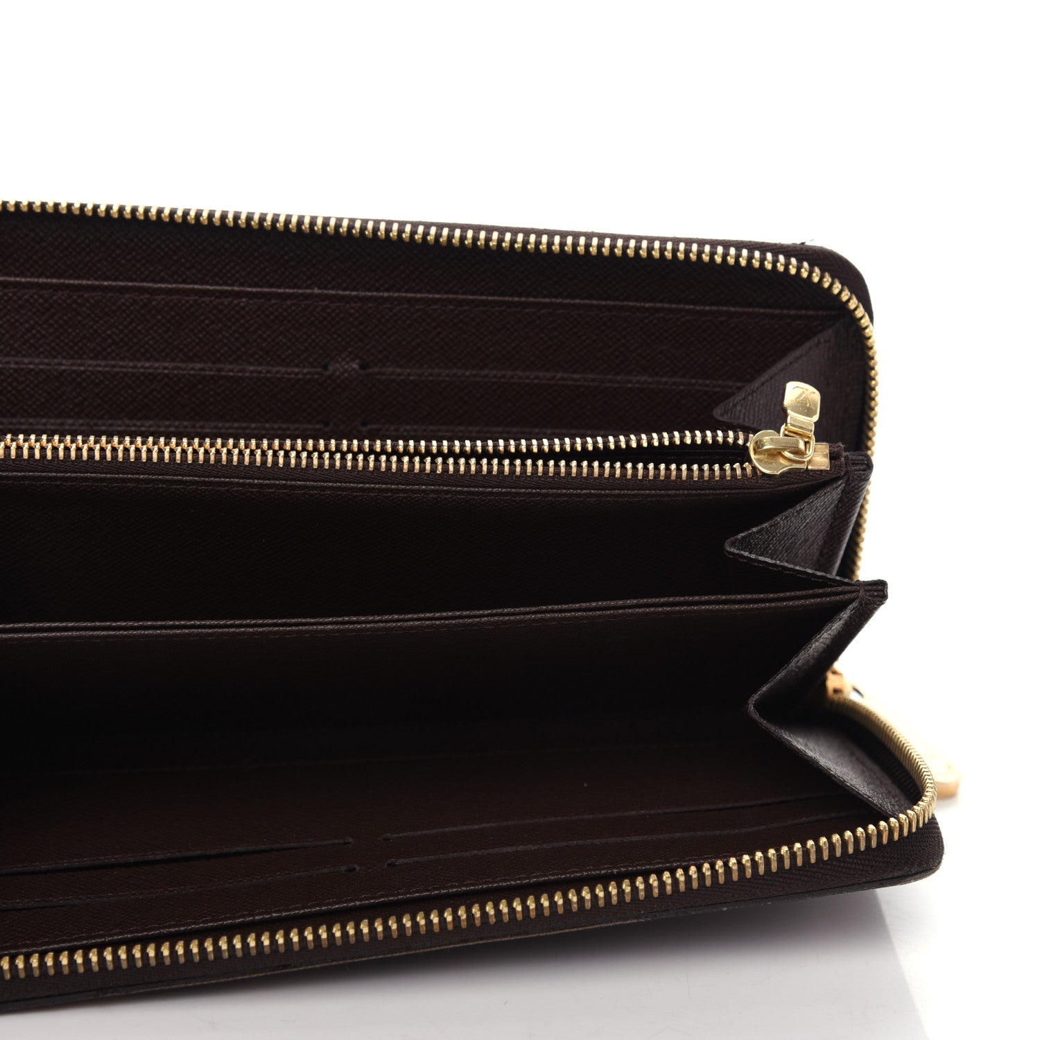 Louis Vuitton Damier Ebene Zippy Wallet 5 of 9