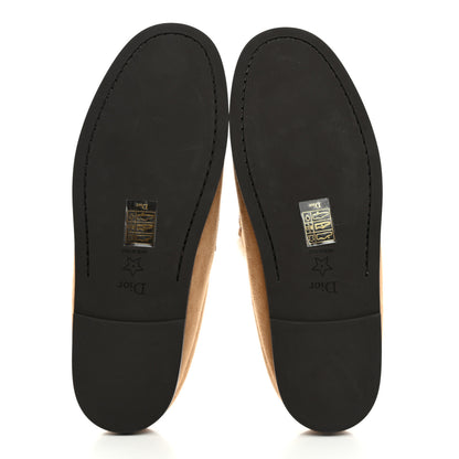 Christian Dior Suede Goatskin Boy Loafer Mule 38 Chestnut 5 of 8