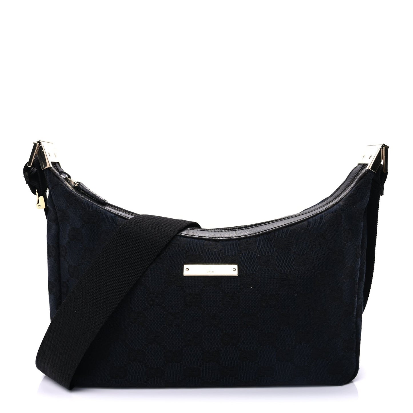 Monogram Small Hobo Black