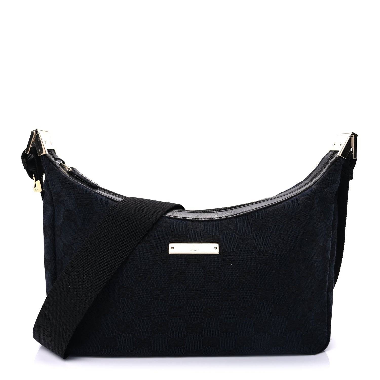 Gucci Monogram Small Hobo Black 1 of 8
