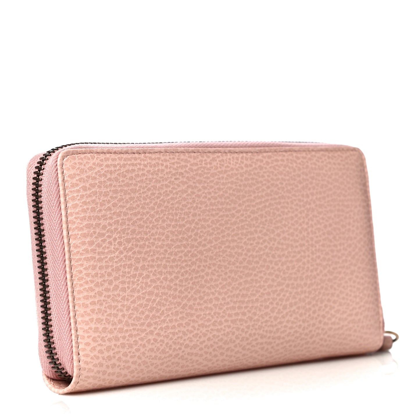 Calfskin Butterfly Farfalla Zip Around Wallet Perfect Pink