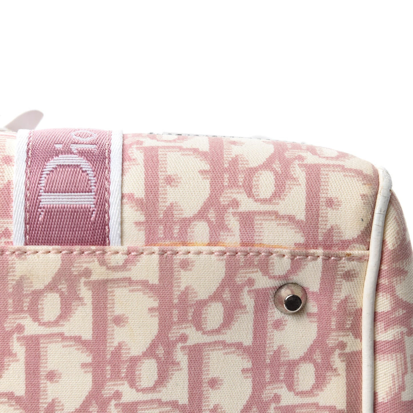 Monogram Girly Boston Pink