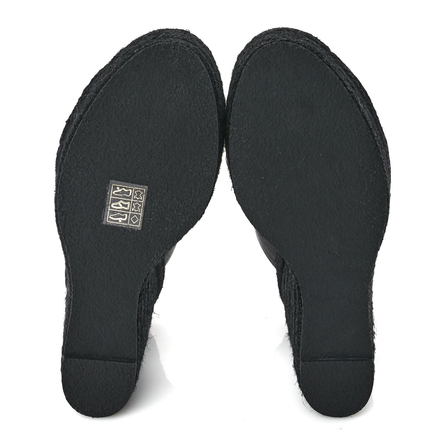 Saint Laurent Tribute Espadrille Wedge Heels 2 of 8