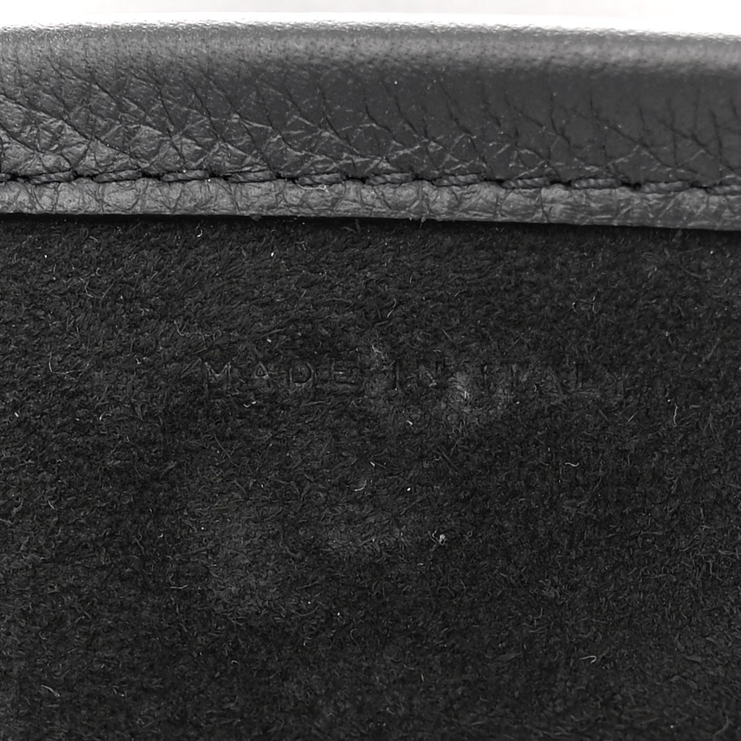 The Row Grained Calfskin Large N/S Park Tote Black 7 of 10