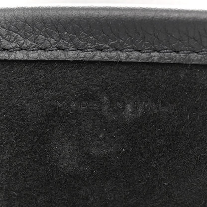 The Row Grained Calfskin Large N/S Park Tote Black 7 of 10