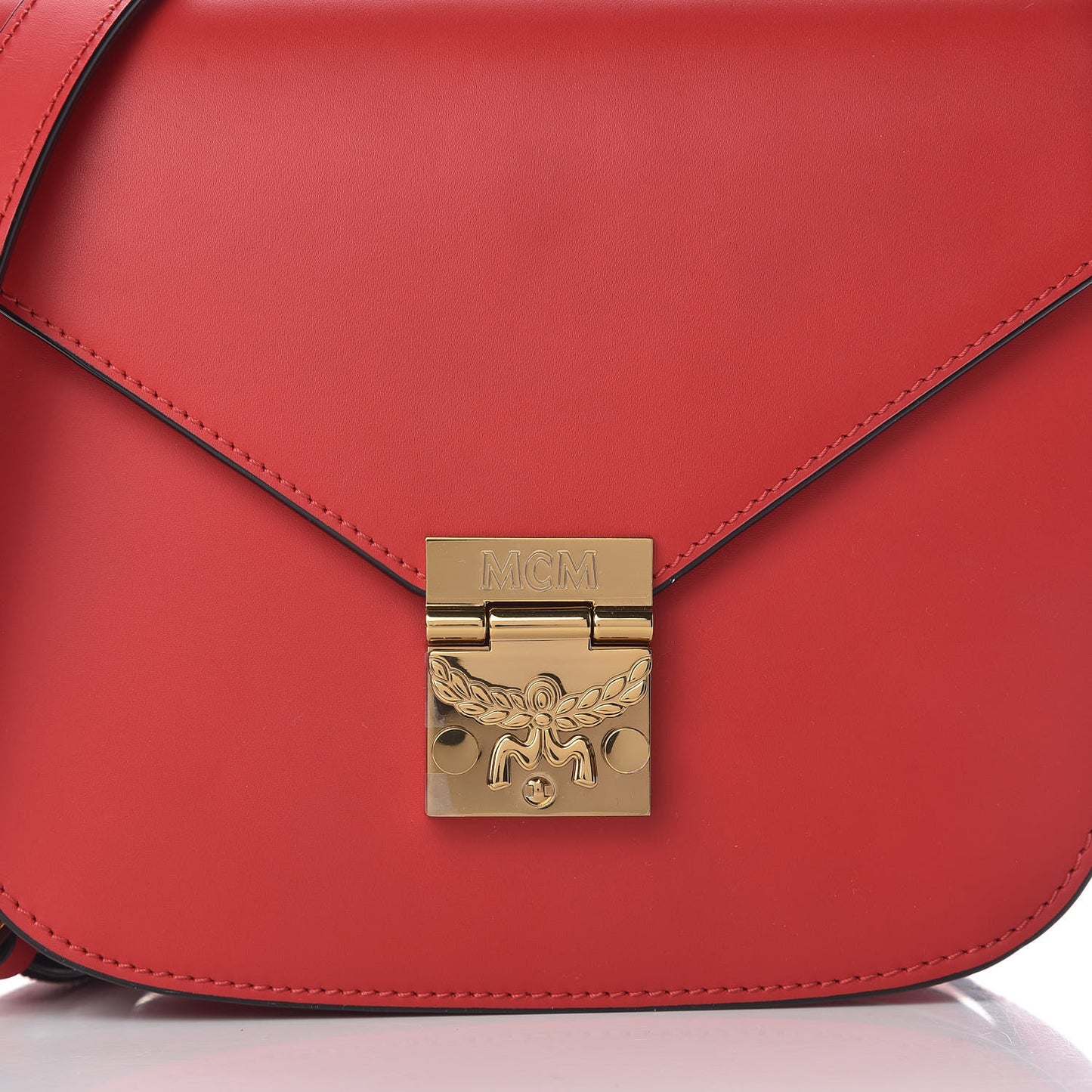 Calfskin Patricia Crossbody Bag Red