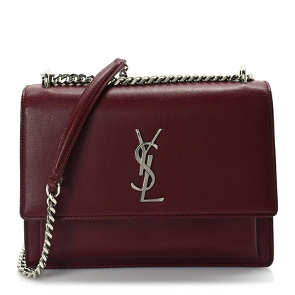 Saint Laurent Calfskin Medium Monogram Sunset Palissandre 1 of 8