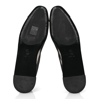 Chanel Mesh CC Ballerina Flats 41 Black 7 of 12