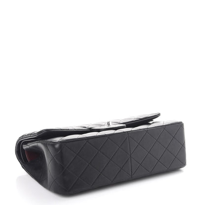 Chanel Lambskin Quilted Jumbo Double Flap Black 5 of 19