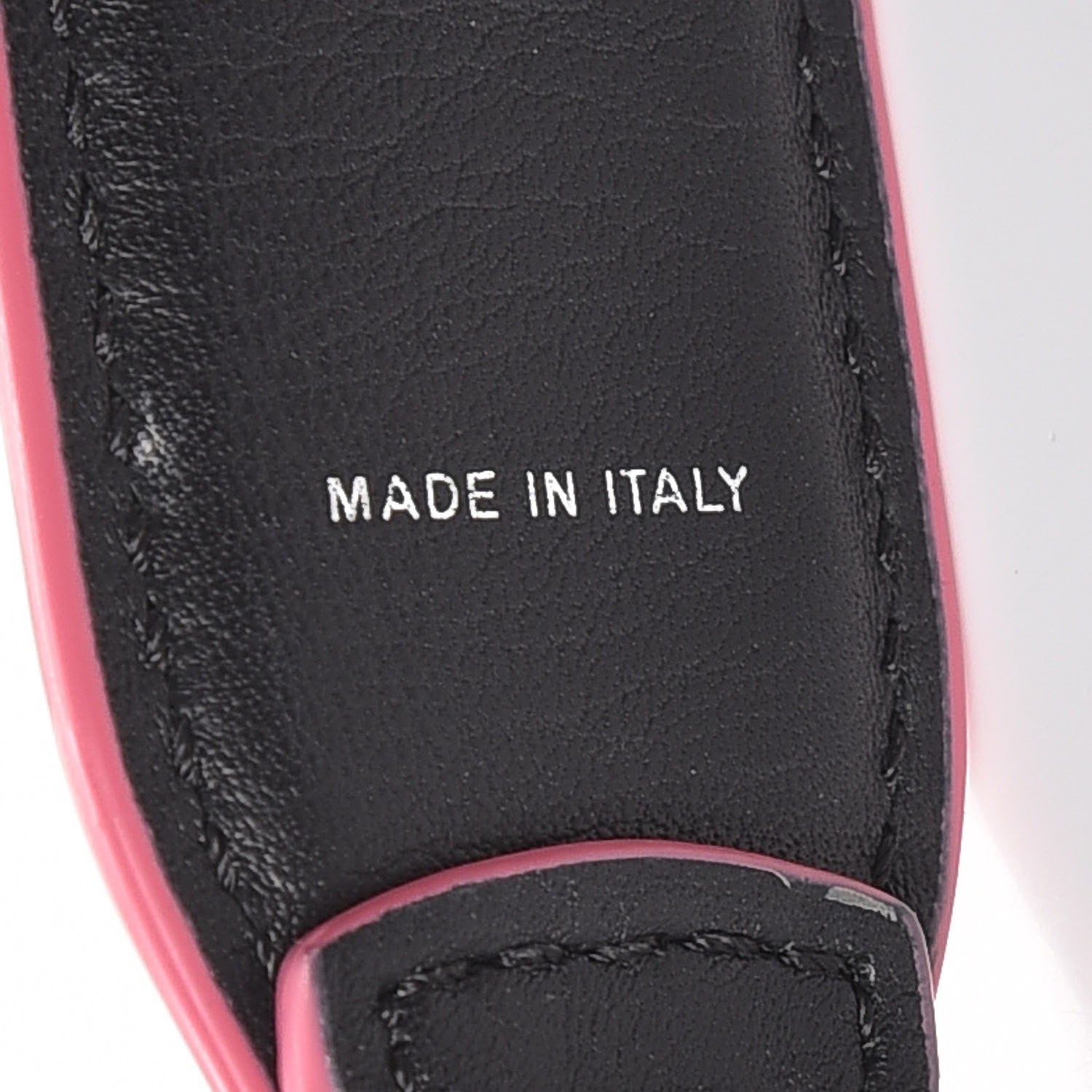 Fendi Vitello Dolce Plexiglass Studded Mini Strap You Black Multicolor 4 of 4