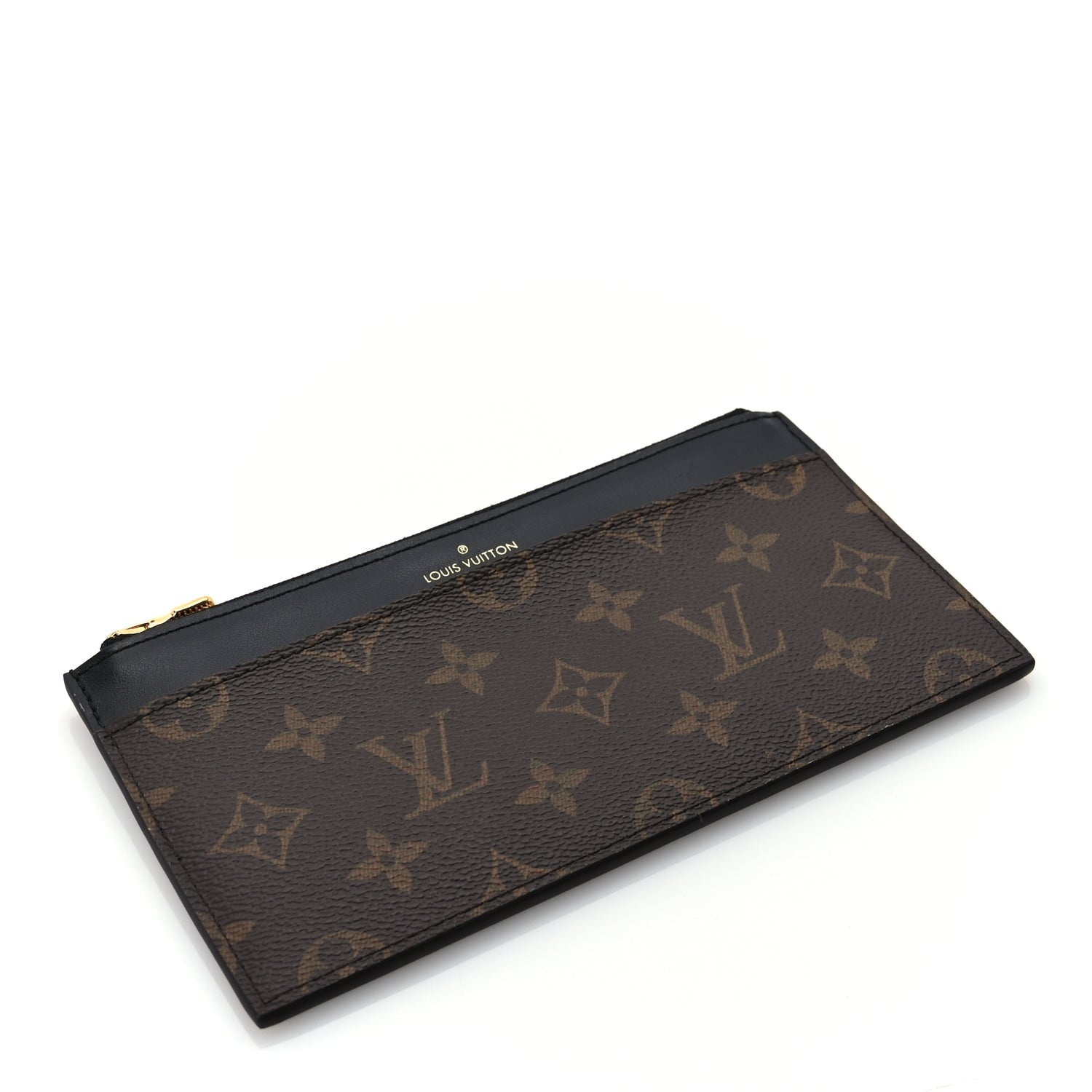 Louis Vuitton Monogram Slim Purse  Black 4 of 6