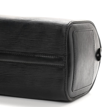 Louis Vuitton Epi Speedy 25 Black 10 of 10
