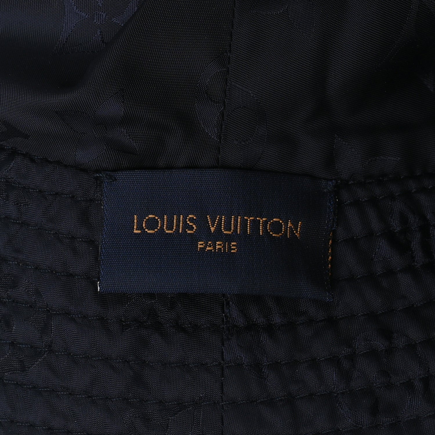 Louis Vuitton Nylon Monogram Reversible Bob Bucket Hat S  Brown Black 5 of 5