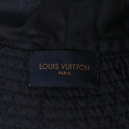 Louis Vuitton Nylon Monogram Reversible Bob Bucket Hat S  Brown Black 5 of 5