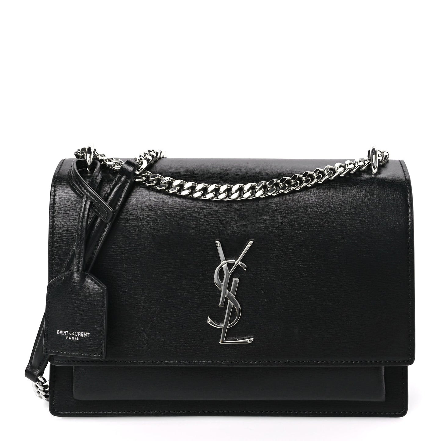 Calfskin Medium Monogram Sunset Black