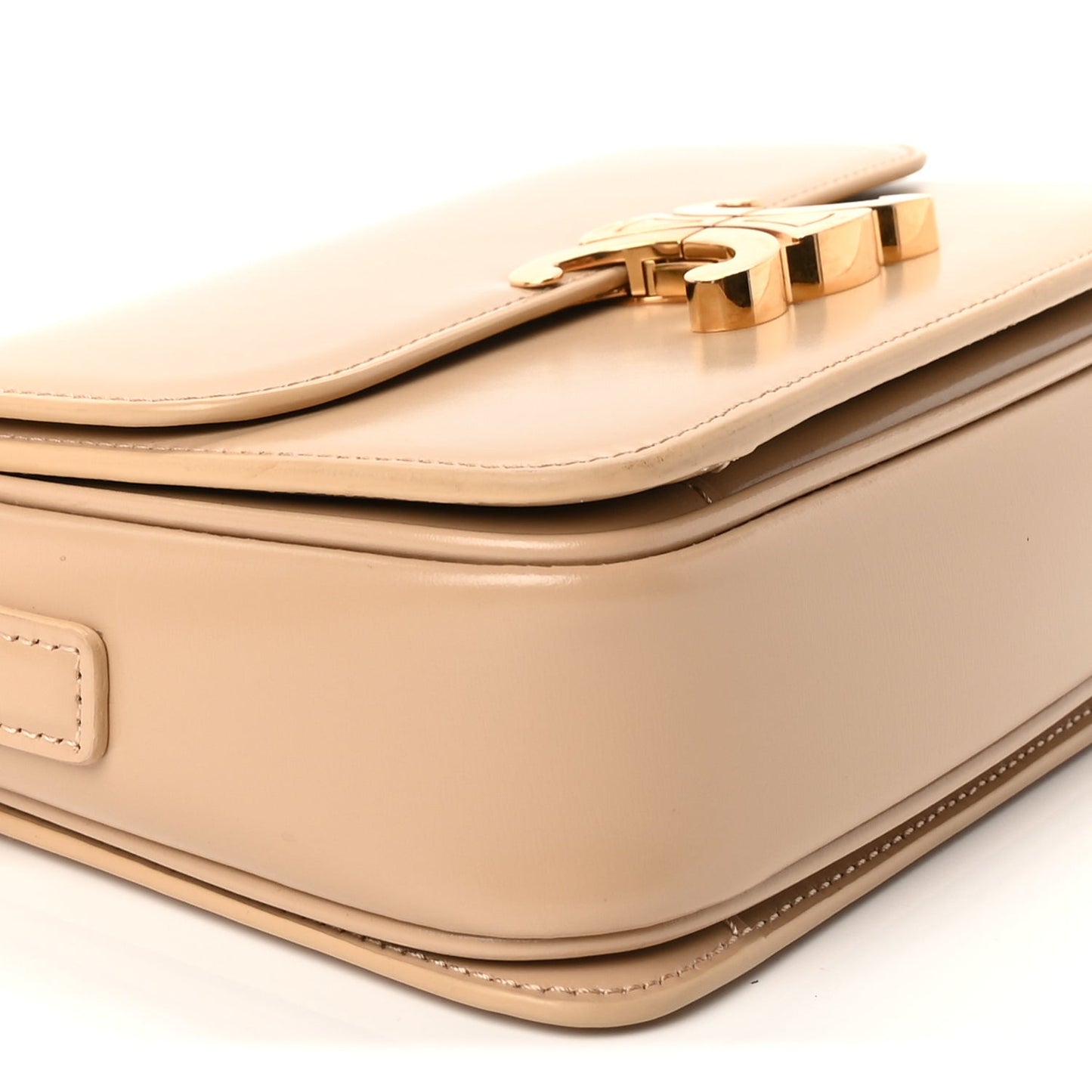Shiny Calfskin Teen Triomphe  Nude