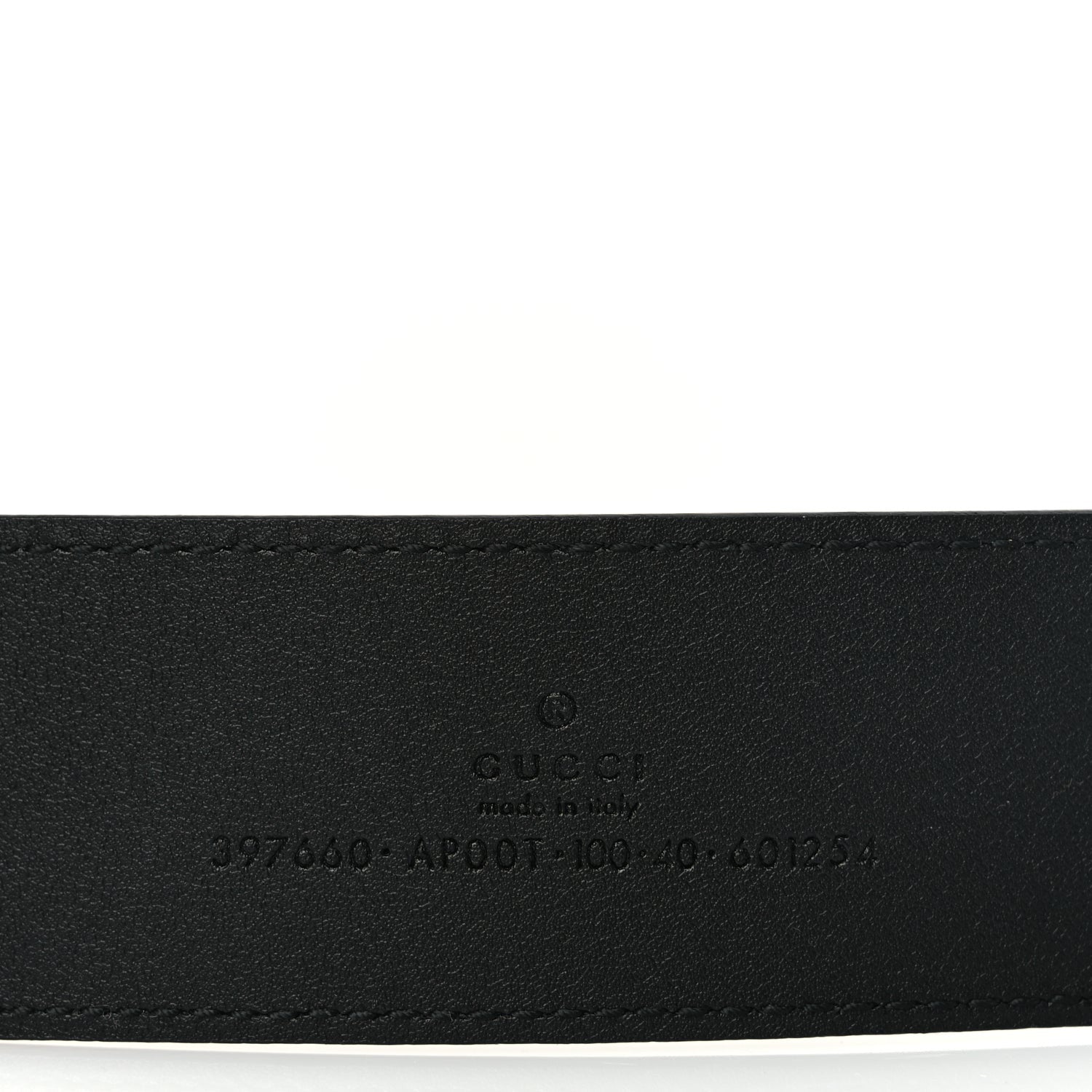 Gucci Calfskin Double G 40mm Belt 100 40 3 of 5