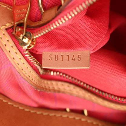 Louis Vuitton Damier Azur Delightful PM Pink 7 of 11